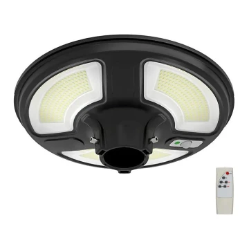 LED Соларна улична лампа със сензор LED/10W/3,2V 6500K IP65 + дистанционно