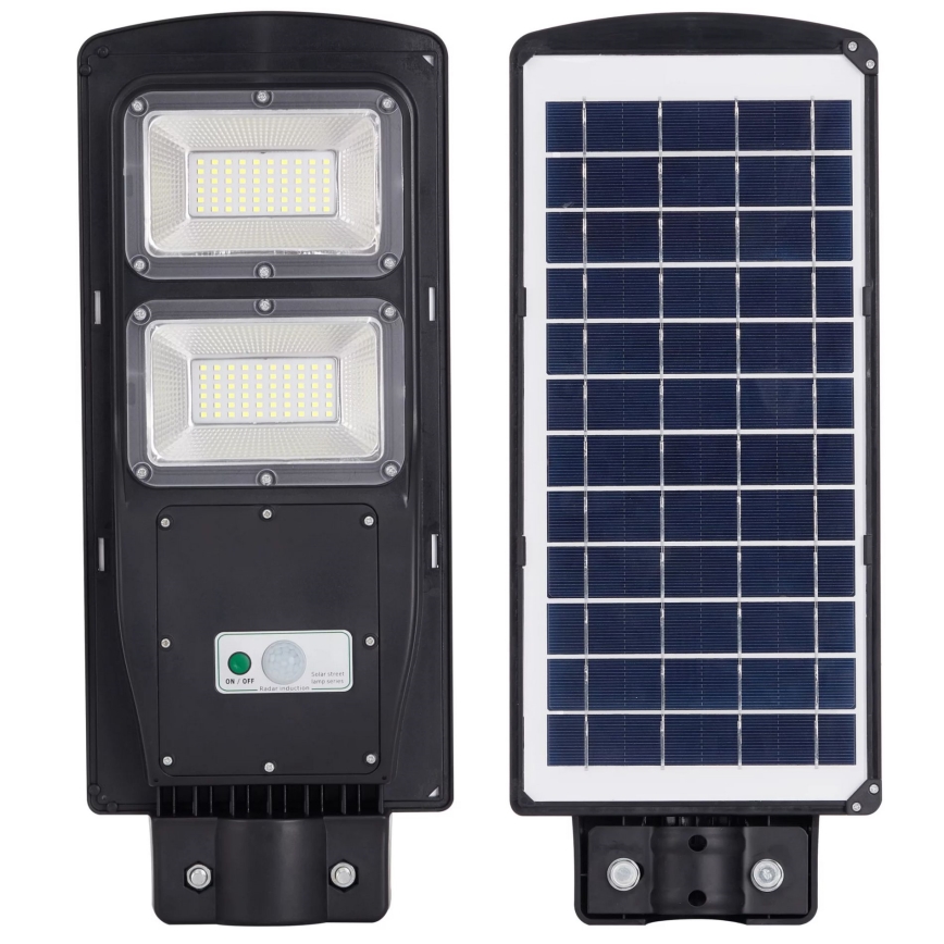 LED Соларна улична лампа със сензор STREET 2xLED/6W/3,2V IP65 + дистанционно