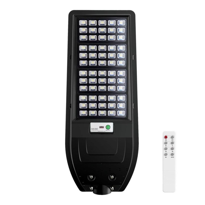LED Соларна улична лампа VIA 150W/15000 mAh 3,2V 6000K IP65 + дистанционно