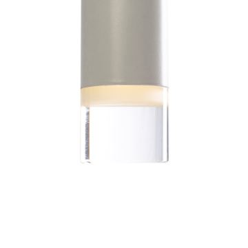 LED Висящ полилей ALBA 1xLED/5W/230V бял