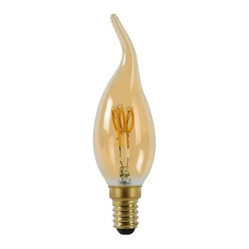 LED крушка AMBER E14/3W/230V - Lucide 49036/03/62