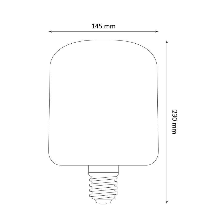 LED Крушка DECO VINTAGE E27/4W/230V 1800K