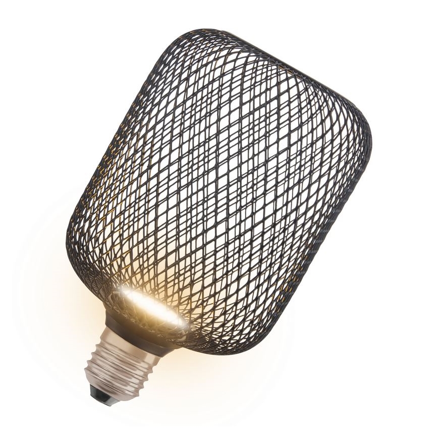 LED Крушка DECOR FLAT E27/3,5W/230V 2700K черен - Osram