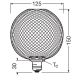 LED Крушка DECOR FLAT G125 E27/3,5W/230V 2700K черен - Osram