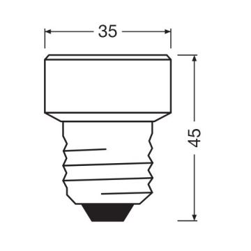 LED Крушка E27/3,5W/230V 4000K - Osram