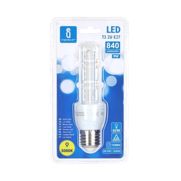 LED Крушка E27/9W/230V 3000K - Aigostar