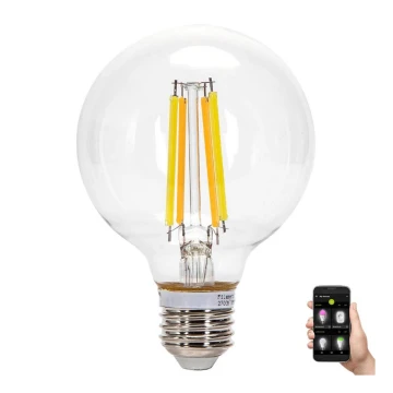 LED Крушка FILAMENT G80 E27/6W/230V 2700-6500K - Aigostar