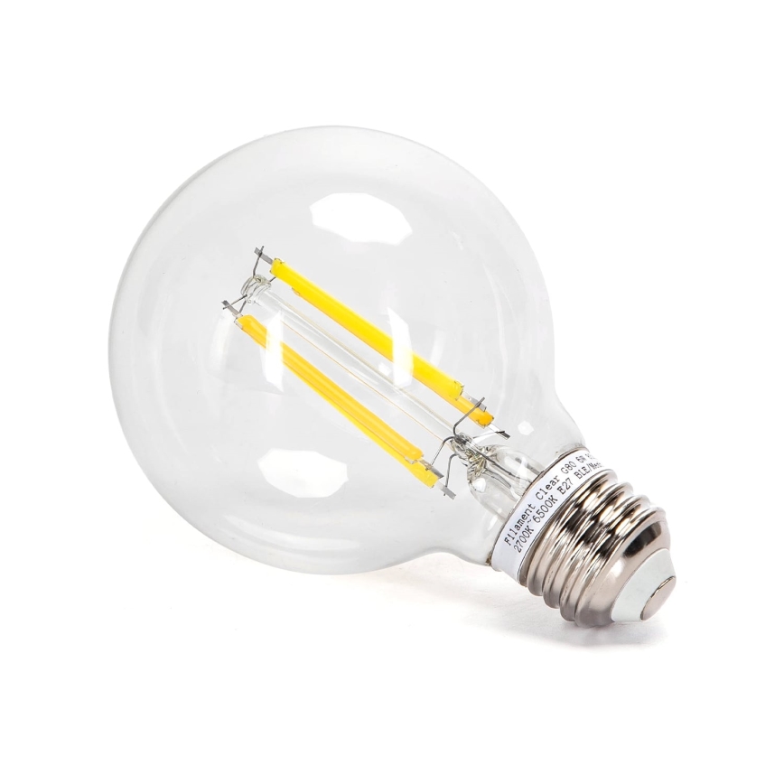 LED Крушка FILAMENT G80 E27/6W/230V 2700-6500K - Aigostar