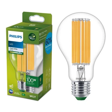 LED Крушка FILAMENT Philips A60 E27/7,3W/230V 4000K