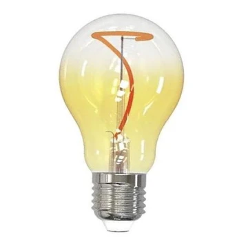 LED Крушка FILAMENT SHAPE A60 E27/4W/230V 1800K жълт