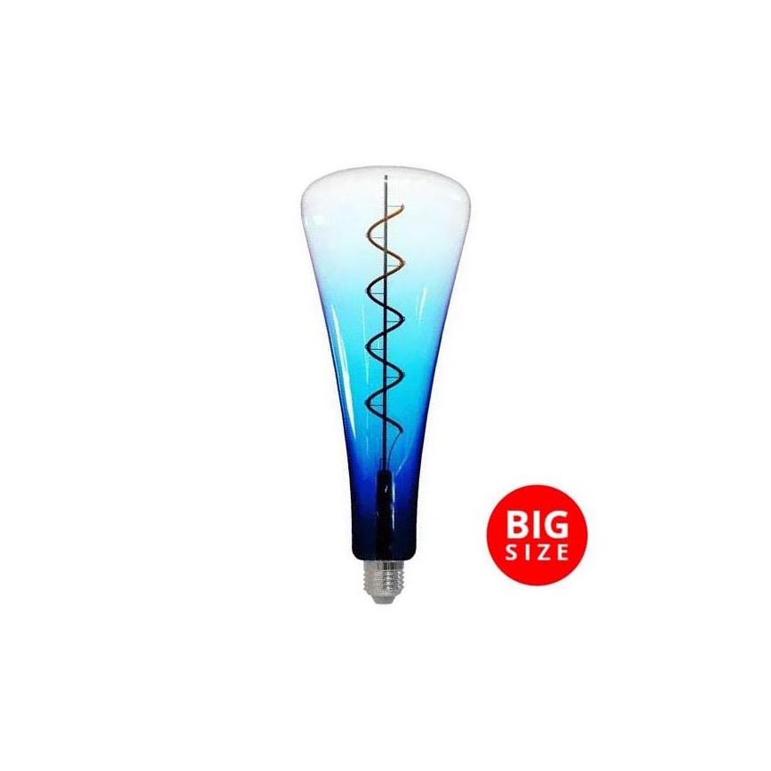 LED Крушка FILAMENT SHAPE T110 E27/5W/230V 1800K син