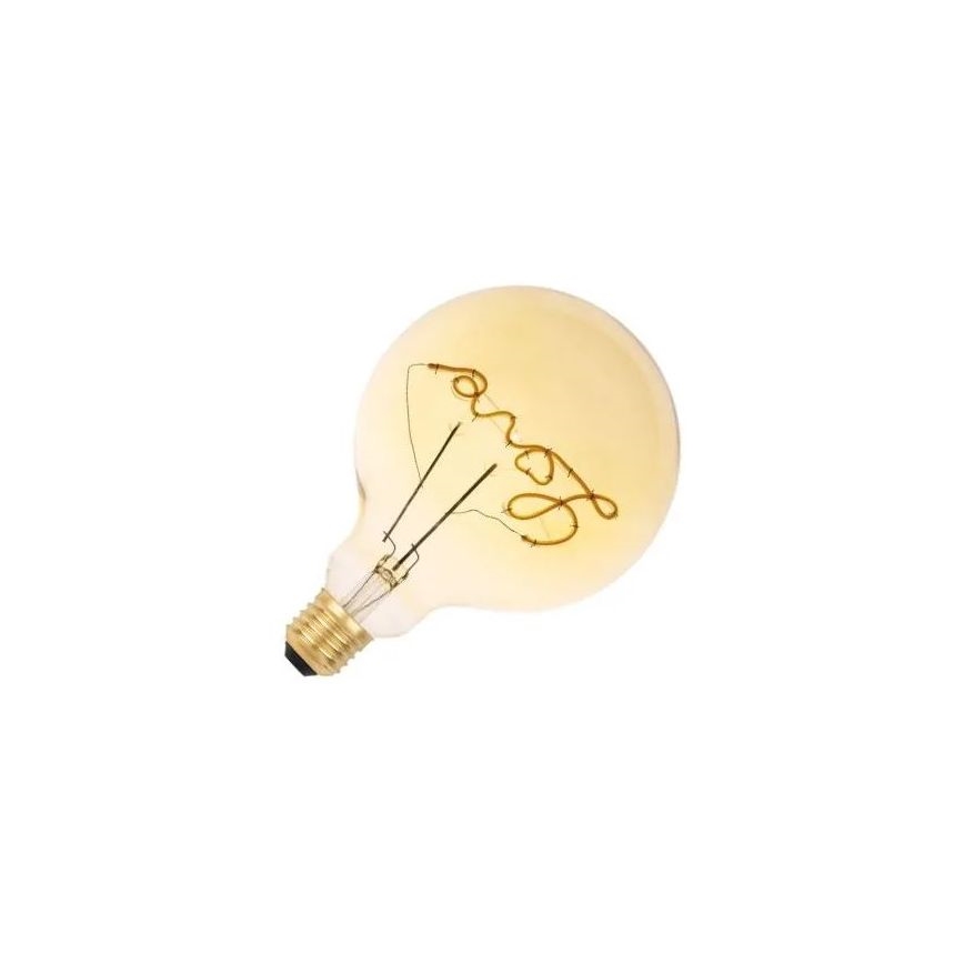 LED Крушка FILAMENT VINTAGE LOVE G125 E27/2W/230V 2000K