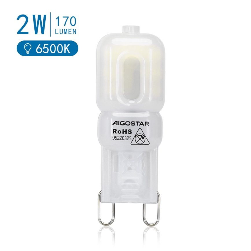 LED Крушка G9/2W/230V 6500K - Aigostar
