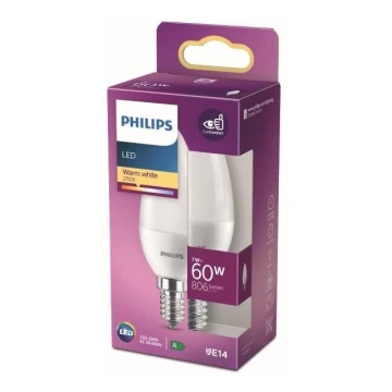 LED Крушка Philips B38 E14/7W/230V 2700K