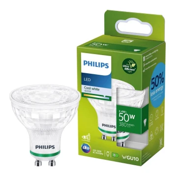 LED Крушка Philips GU10/2,4W/230V 4000K