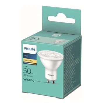 LED Крушка Philips GU10/4,7W/230V 2700K