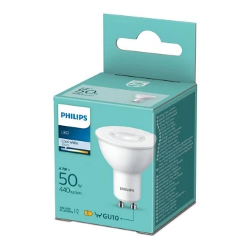 LED Крушка Philips GU10/4,7W/230V 4000K