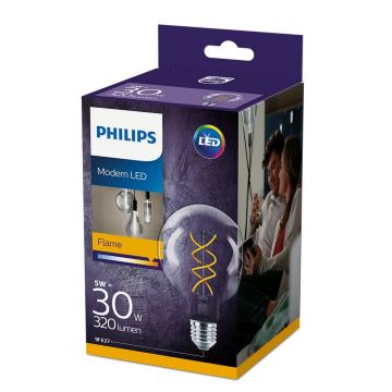 LED Крушка Philips VINTAGE G95 E27/5W/230V 2200K