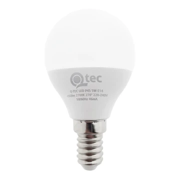 LED Крушка Qtec P45 E14/5W/230V 2700K