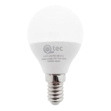 LED Крушка Qtec P45 E14/5W/230V 4200K