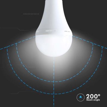 LED Крушка с авариен режим A90 E27/15W/230V 4000K