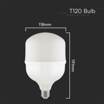 LED Крушка T120 E40 E27/40W/230V 4000K