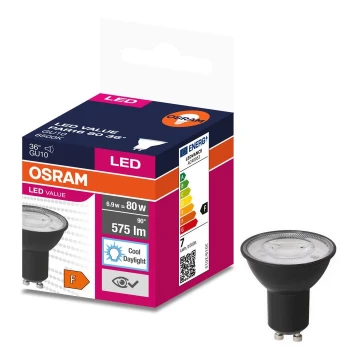 LED Крушка VALUE PAR16 GU10/6,9W/230V 4000K 36° - Ledvance