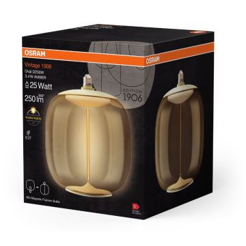 LED Крушка VINTAGE FILAMENT E27/3,4W/230V 2700K - Osram