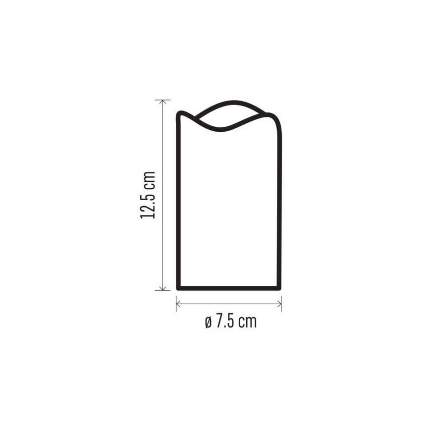 LED Коледна декорация 1xLED/3xAAA