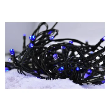 LED Коледни лампички 20xLED/3xAA 3,3м сини