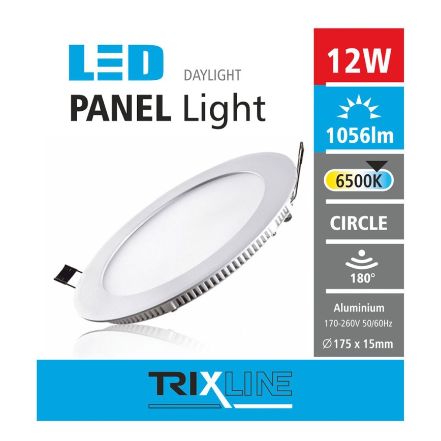 LED Осветление за окачен таван CIRCLE LED/12W/230V 6500K