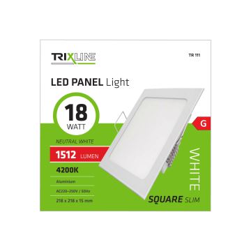 LED Осветление за окачен таван SQUARE LED/18W/230V 4200K