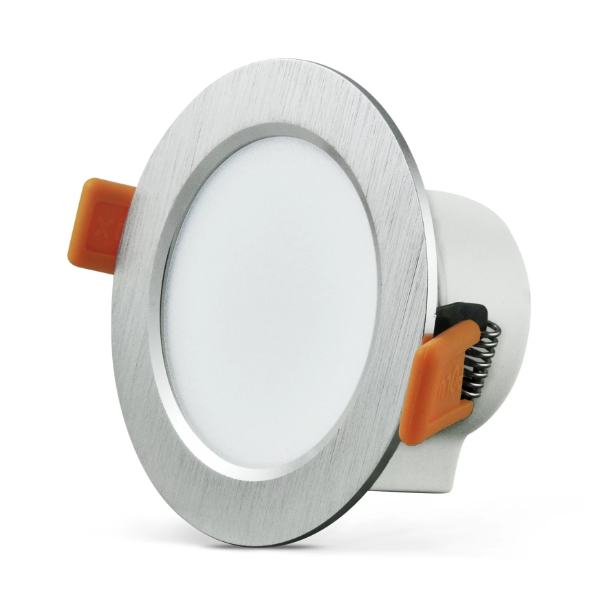 LED Осветление за окачен таван VENUS LED/7W/230V сребърна кръгла