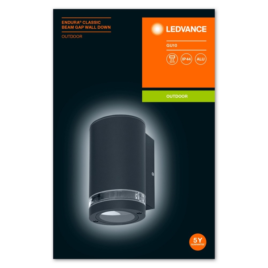 Ledvance - Екстериорен аплик BEAM 1xGU10/35W/230V IP44