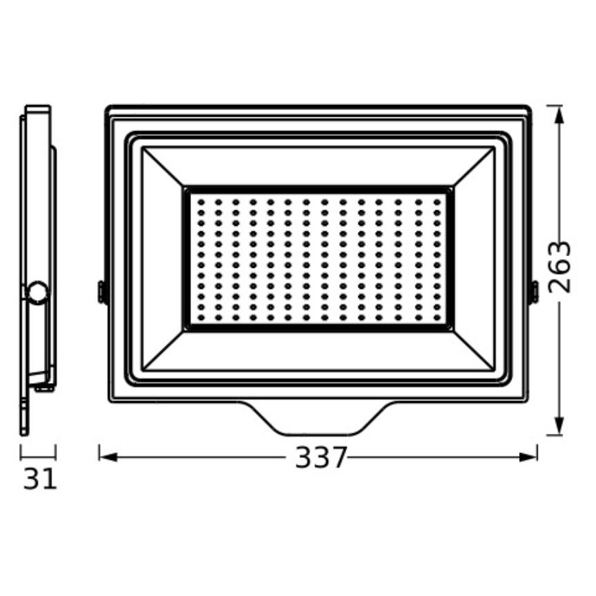 Ledvance - Екстериорен LED прожектор FLOODLIGHT ESSENTIAL LED/150W/230V IP65