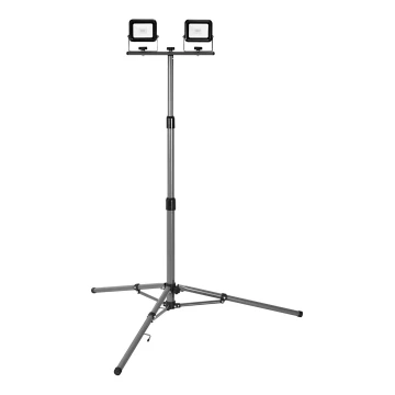 Ledvance - Екстериорен LED прожектор с държач WORKLIGHT TRIPOD 2xLED/10W/230V 6500K IP65