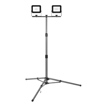 Ledvance - Екстериорен LED прожектор с държач WORKLIGHT TRIPOD 2xLED/20W/230V 6500K IP65