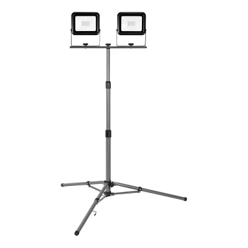 Ledvance - Екстериорен LED прожектор с държач WORKLIGHT TRIPOD 2xLED/30W/230V 6500K IP65