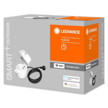 Ledvance - Екстериорен смарт щепсел SMART+ PLUG 3680W IP44 Wi-Fi