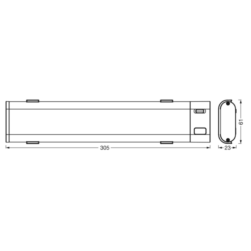 Ledvance - LED Димируема лампа за под кухненски шкаф със сензор SMART+ UNDERCABINET LED/9W/230V 3000-6500K Wi-Fi