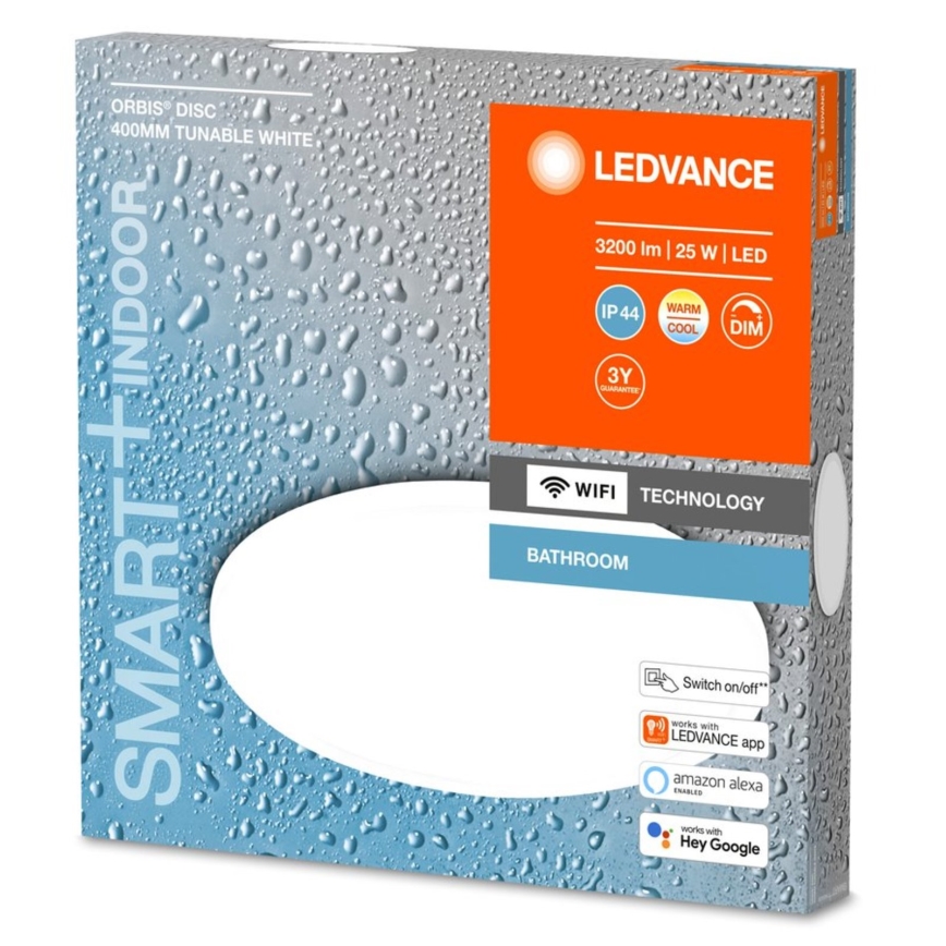 Ledvance - LED Димируема лампа за баня SMART+ DISC LED/25W/230V 3000-6500K Wi-Fi IP44