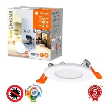 Ledvance - LED Димируема лампа за вграждане SUN@HOME LED/4,5W/230V 2200-5000К CRI 95 Wi-Fi