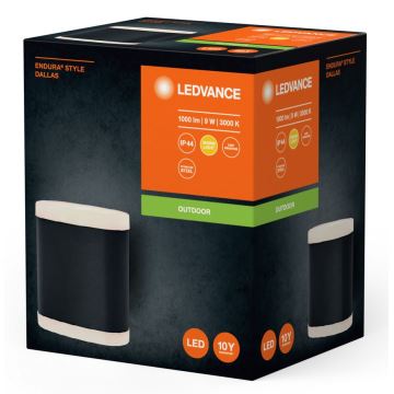 Ledvance - LED Екстериорен аплик ENDURA STYLE DALLAS LED/9W/230V IP44