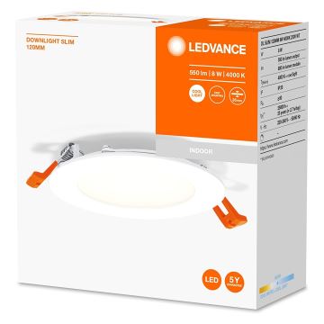 Ledvance - LED Лампа за вграждане SLIM LED/8W/230V 4000K