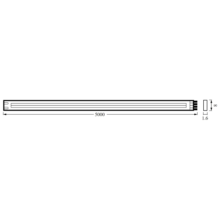 Ledvance - LED Лента FLEX COB 5 м LED/24W/230V