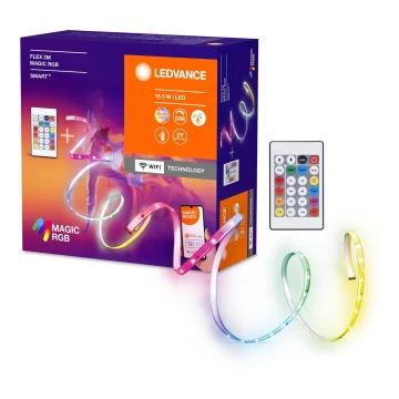 Ledvance - LED RGB Димируема лента SMART+ MAGIC FLEX 3 м LED/15,5W/230V Wi-Fi + дистанционно управление