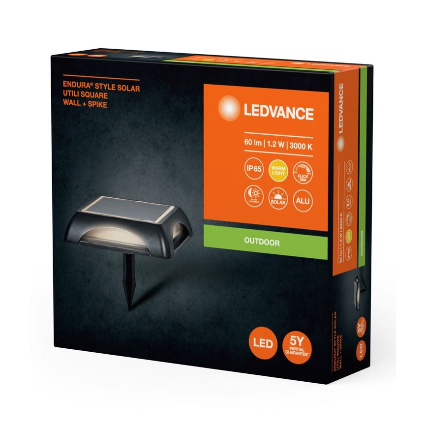 Ledvance - LED Димируем соларен лампа ENDURA STYLE SOLAR LED/1,2W/3,7V IP65