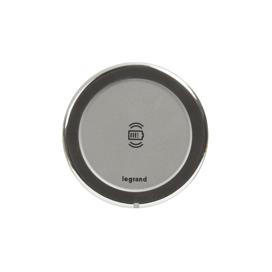 Legrand 077640L - Безжично зарядно устройство за плот 15W IP44