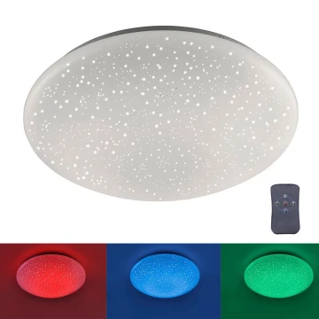 Leuchten Direkt 14242-16 - LED RGB Димируема лампа SKYLER LED/18W/230V + дистанционно