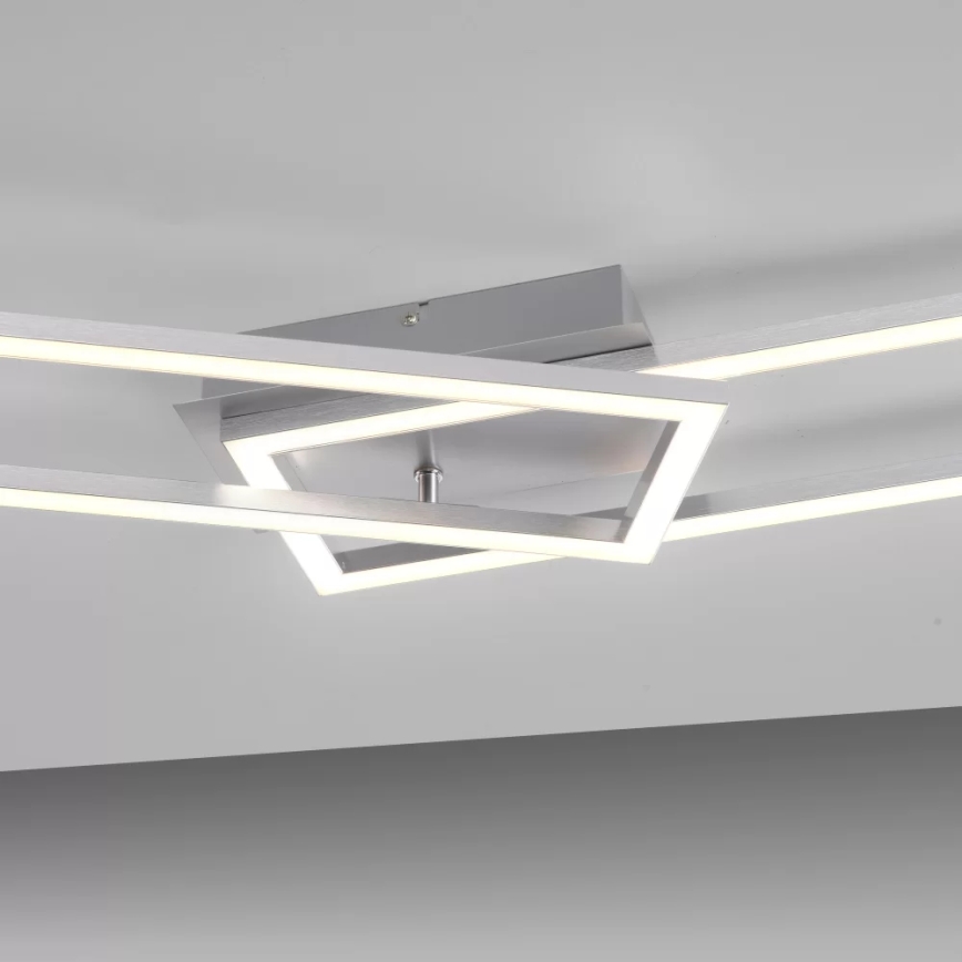 Leuchten Direkt 14691-55 - LED Димируем полилей за повърхностен монтаж IVEN 2xLED/18W/230V